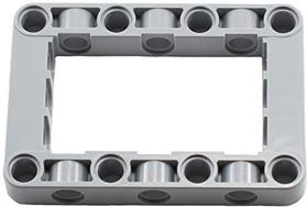 Estrutura de Robô Ev3 com 4 Peças de Chassis Liftarm LEGO Technic 5x7 64179