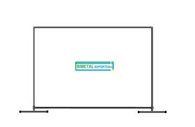 Estrutura Suporte Banner Painel Backdrop Base Fechada 3X3 - Bimetalsuportesbr