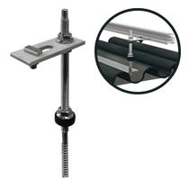 Estrutura Suporte Fixador Placa Painel Solar Alumínio E Inox