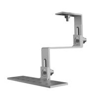 Estrutura Suporte Fixador Placa Painel Solar Alumínio E Inox Estrutura Suporte Fixador Placa Painel Solar Alumínio E Inox