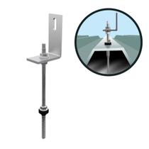 Estrutura Suporte Linha C Placa Solar Telha Fibro Metálica