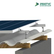 Estrutura telha fibromadeira para 4 placas pratyc