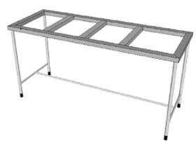 Estrutura Tubular sem Tampo Fritomaq 110x60x90