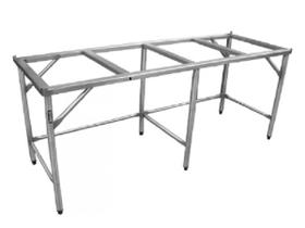 Estrutura Tubular sem tampo Fritomaq 240x60x90cm