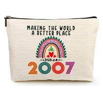 Estuche Cosmético Suemetic para 18º Cumpleaños Bolsa de Maquillaje 23x18 cm Estuche Cosmético Suemetic para 18º Cumpleaños Bolsa de Maquillaje 23x18 cm