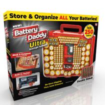 Estuche Organizador de Baterías Ontel Battery Daddy Ultra para 250 baterías