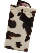 Estuche para Gafas de Sol MyEyeglassCase Marrón Suave con Estampado de Animal Pony Estuche para Gafas de Sol MyEyeglassCase Marrón Suave con Estampado de Animal Pony