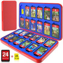 Estuche para Juegos Switch CYKOARMOR con Soporte para 24 Juegos para Nintendo