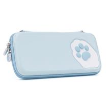 Estuche Protector Geekshare Azul con Patita de Gato Cute para Nintendo Switch