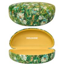 Estuche rígido para gafas de sol molshine con margaritas amarillas