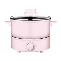 Estudante de dormitório multicooker elétrico de liga de alumínio aquecendo panela de arroz de macarrão quente de macarrão de macarrão - HTTN