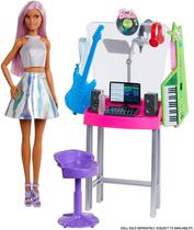 Estúdio de Gravação Musical Barbie - Acessórios Inclusos
