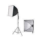 Estúdio de Iluminação Foto e Vídeo Luz Contínua com Softbox 50x50 + Tripé Estúdio de Iluminação Foto e Vídeo Luz Contínua com Softbox 50x50 + Tripé