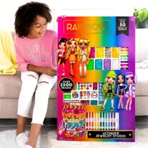 Estúdio de joias Rainbow High Ultimate com mais de 2500 miçangas para crianças