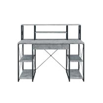 Estúdio de música de mesa Ergode Amiel com armazenamento para monitor de 43" Estúdio de música de mesa Ergode Amiel com armazenamento para monitor de 43"