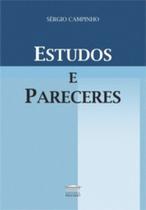 Estudos e pareceres Estudos e pareceres