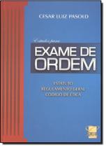 Estudos Para Exame de Ordem: Estatuto Regulamento Geral Código de Ética - CONCEITO JURIDICO Estudos Para Exame de Ordem: Estatuto Regulamento Geral Código de Ética - CONCEITO JURIDICO