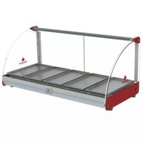 Estufa 0,77m Curva PRV-05E Vermelha Progás