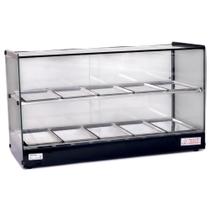 Estufa 10 Bandejas Vidro Reto Dupla Evr Bp Preto Básica 127V - Tita