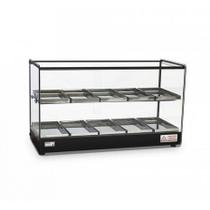 ESTUFA 10 CUBAS DUPLA Vidro Reto Base em Almínio EVR-10 BD - TITA