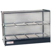 Estufa 8 Bandejas Vidro Reto Dupla Evr Bp Preto Basica 127V - Tita
