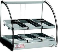 Estufa Básica Dupla Titã ACL58 6 Bandejas Cinza 47cm