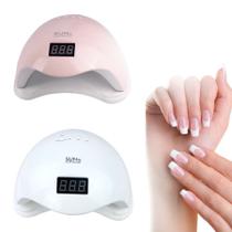 Estufa Cabine Digital Seca Unha Gel Acrigel Secadora Bivolt 48w Com Timer Secadora Unha