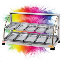 Estufa Curva Para Salgados 10 Bandejas Dupla Marchesoni 127v