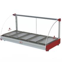 Estufa De Aquecimento Curva Alimentos 5 Bandejas 500w Prv-05e Vermelho 220v P38924