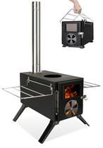 Estufa de Camping LAMA de Acero al Carbono para Quemar Madera para Tiendas Calefactadas Estufa de Camping LAMA de Acero al Carbono para Quemar Madera para Tiendas Calefactadas