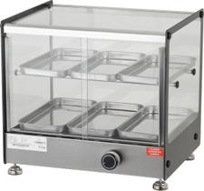 Estufa De Salgados Dupla 6 Bandejas Inox Marchesoni 220V Estufa De Salgados Dupla 6 Bandejas Inox Marchesoni 220V