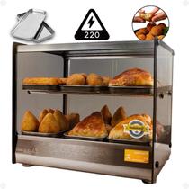 Estufa De Salgados Dupla 6 Bandejas Inox Marchesoni 220v Estufa De Salgados Dupla 6 Bandejas Inox Marchesoni 220v