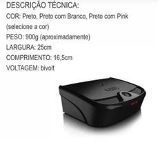 Estufa Esterelix compact Bivolt Branca - Mega Bell
