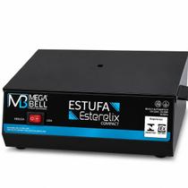 Estufa Esterelix Compact Mega Bell Preta Bivolt