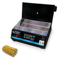 Estufa Esterelix Esterilizadora Bivolt Preta Megabell Brinde Lixas Manicure Profissional Beleza Estética