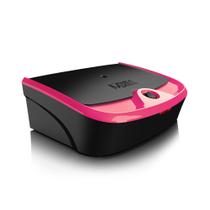 Estufa Esterelix Manicure Pedicure Preto e Pink Mega Bell Estufa Esterelix Manicure Pedicure Preto e Pink Mega Bell