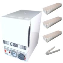 Estufa Esterilizadora Beta + 3 Estojos Inox para Manicure - Odontécnica