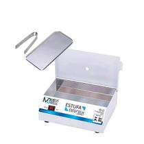 Estufa Esterilizadora para Manicure Esterilizador de Alicates + Bandeja + Pinça