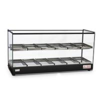 Estufa EVR BP 12BD c/ Estrutura em Alumínio Anodizado e Vidros Serigrafados - Titã Estufa EVR BP 12BD c/ Estrutura em Alumínio Anodizado e Vidros Serigrafados - Titã