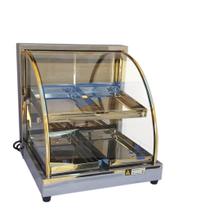 Estufa expositor para salgados elétrica Dupla com 4 Bandejas Supritecs