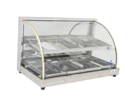 Estufa expositor para salgados elétrica Dupla com 8 Bandejas Supritecs