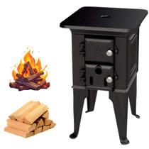 Estufa Fogão À Lenha Ferro Fundido Campeiro Colonial Antigo