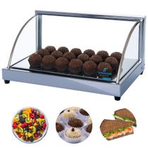 Estufa Fria Para Doces Vidro Curvo Vitrine Com 3 Gelo-X Supritecs