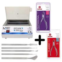 Estufa Manicure Esterilizador Alicate + Kit Manicure 5 Peças Estufa Manicure Esterilizador Alicate + Kit Manicure 5 Peças