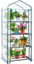 Estufa Ohuhu Mini Portátil de 4 camadas 68x46x158cm Estufa Ohuhu Mini Portátil de 4 camadas 68x46x158cm