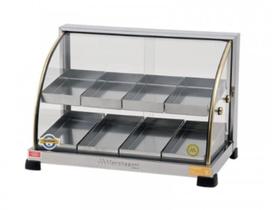 Estufa Ouro Curvo 4+4 Bandejas Dupla Marchesoni - 2281 - 127 Estufa Ouro Curvo 4+4 Bandejas Dupla Marchesoni - 2281 - 127