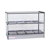 Estufa para Salgado Quadrada Dupla 8 Bandejas EVR BC Titã