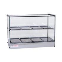 Estufa para Salgado Quadrada Dupla 8 Bandejas EVR BC Titã