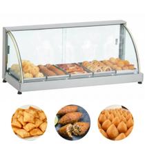 Estufa Para Salgados 5 Bandejas Expositor Vitrine Quente Edanca Estufa Para Salgados 5 Bandejas Expositor Vitrine Quente Edanca