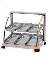 Estufa Para Salgados 6 Bandejas Dupla Linha Ouro Marchesoni Estufa Para Salgados 6 Bandejas Dupla Linha Ouro Marchesoni